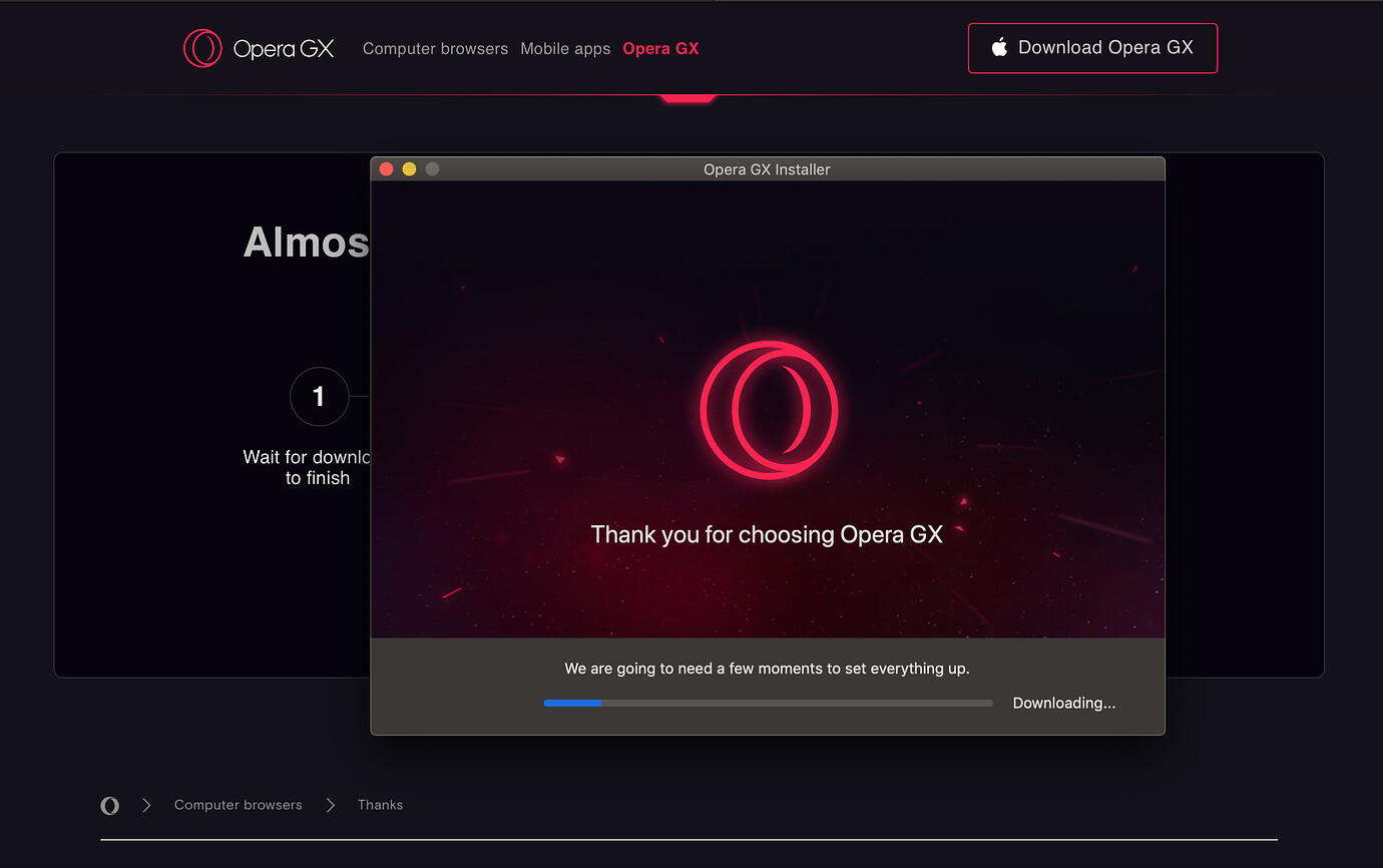 instal the new Opera GX 101.0.4843.55