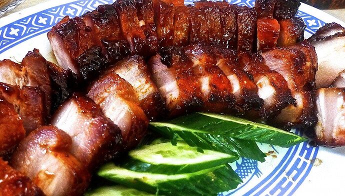 oven grilled char siew