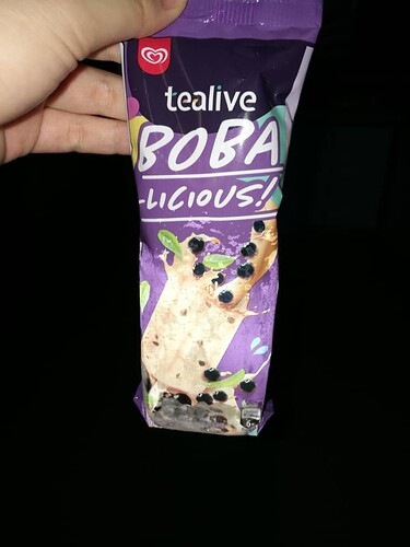 Tealive Boba Ice Cream