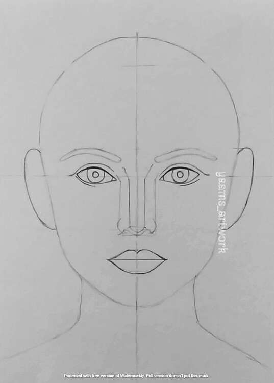 How to Draw a Female Face Step by Step Tutorial - Art - puchong.co