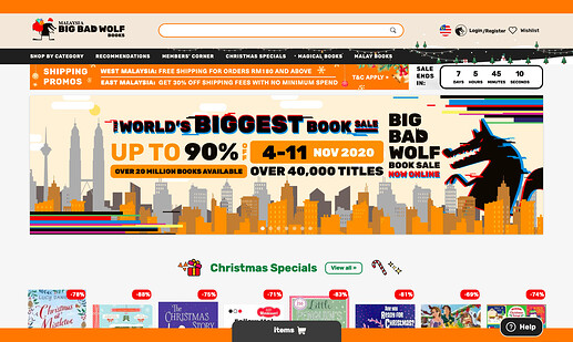 big bad wolf website