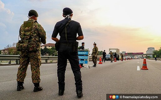 Military-Soldiers-Angkatan-Tentera-Malaysia-PDRM-Roadblocks-Shah-Alam-MCO-Covid19