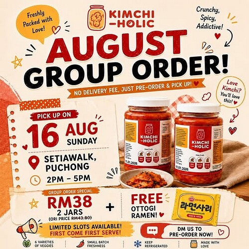 Kimchiholic-Group-Order-Promotion-at-Setiawalk-Puchong