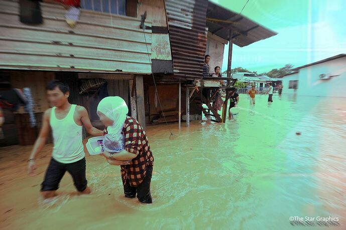 Johor floods